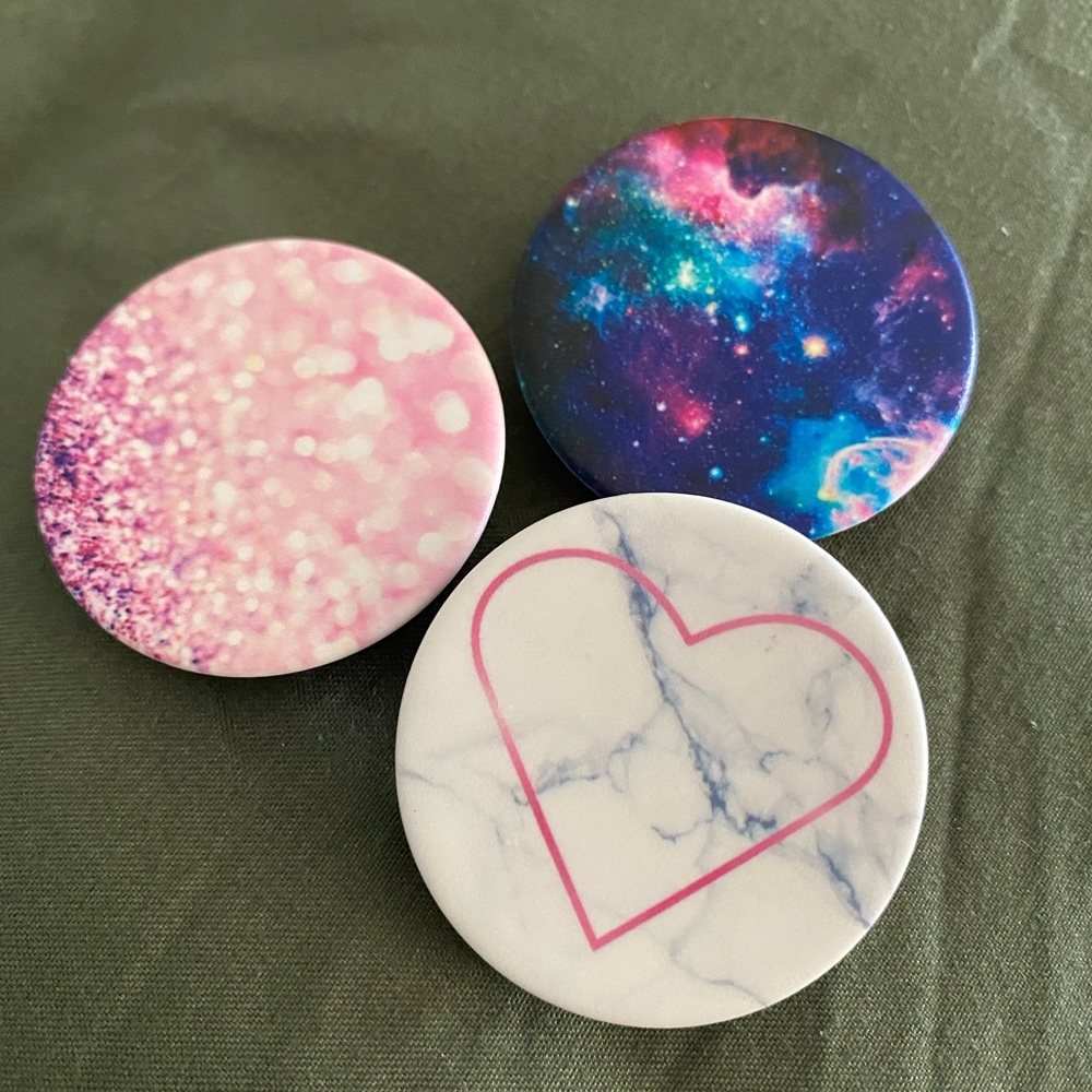 NWT 3 pack of Variety Pop Sockets